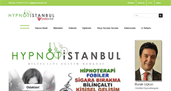 Desktop Screenshot of hypnotistanbul.com